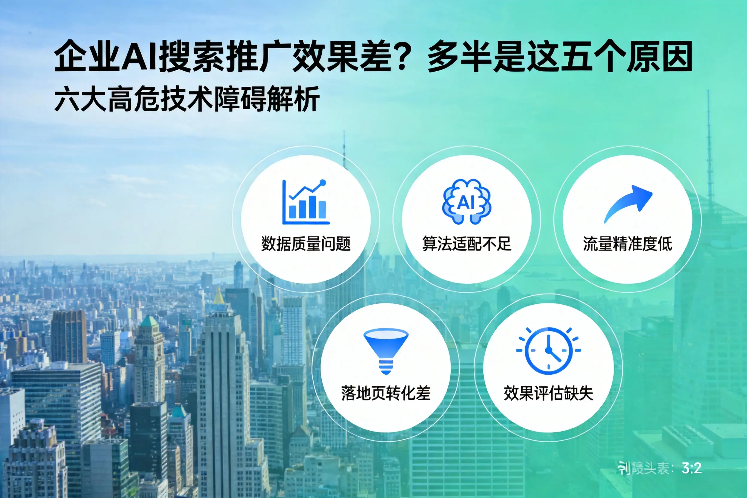 坡头企业AI搜索推广效果差？多半是这五个原因